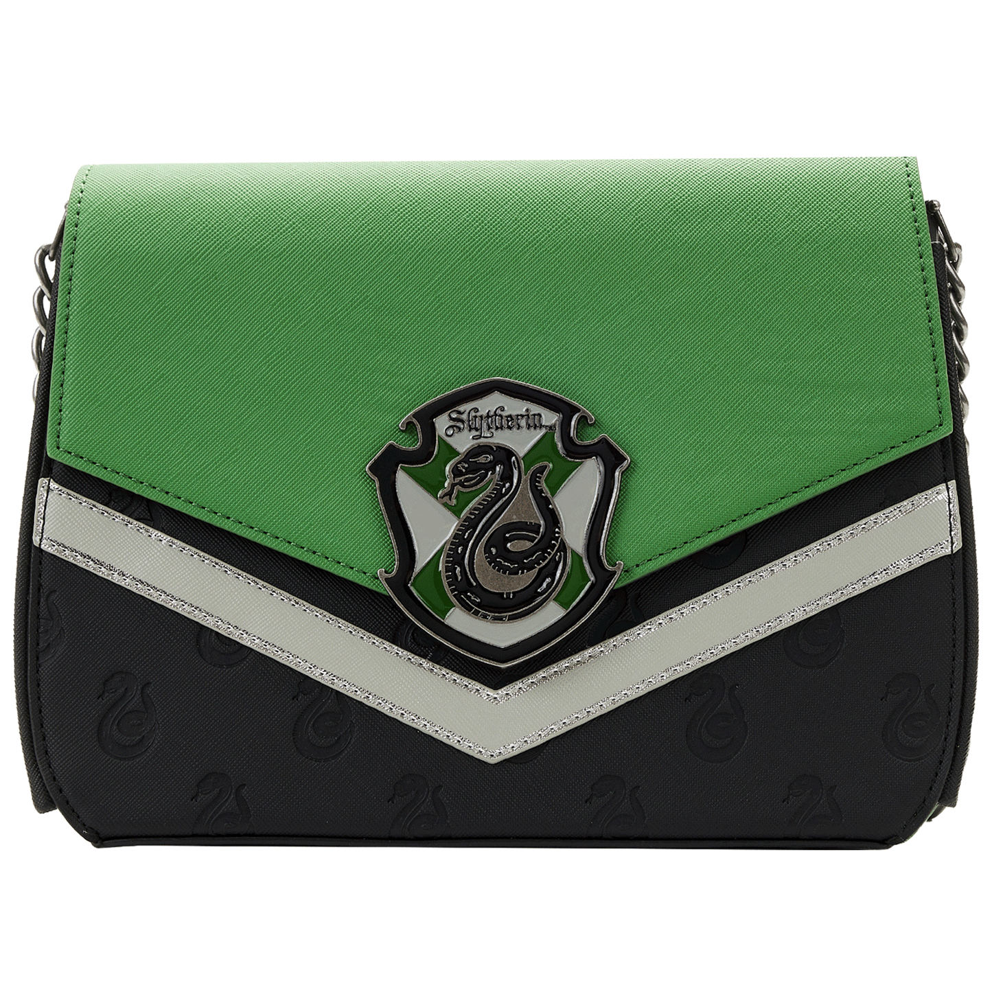 [OUTLET] Loungefly x Harry Potter Slytherin Chain Strap Crossbody Bag