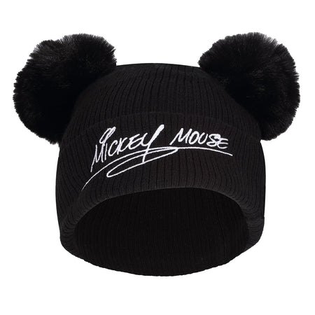 Mickey and Friends Double Pom Pom Beanie