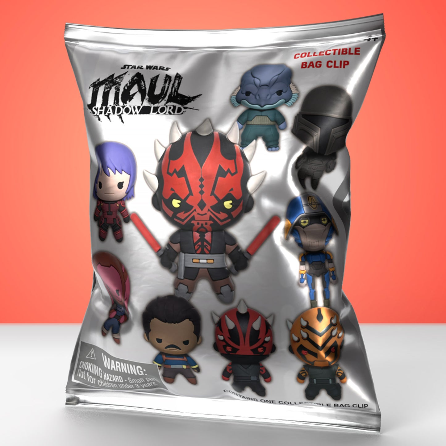 Maul Shadow Lord Series 1 Blind Bag Mystery Bag Clip