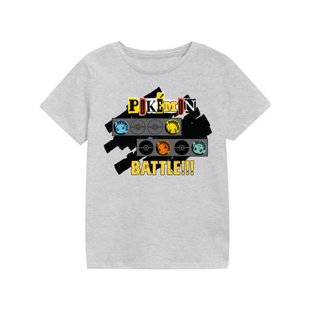 Pokemon Pokemon Battle Kid's T-Shirt