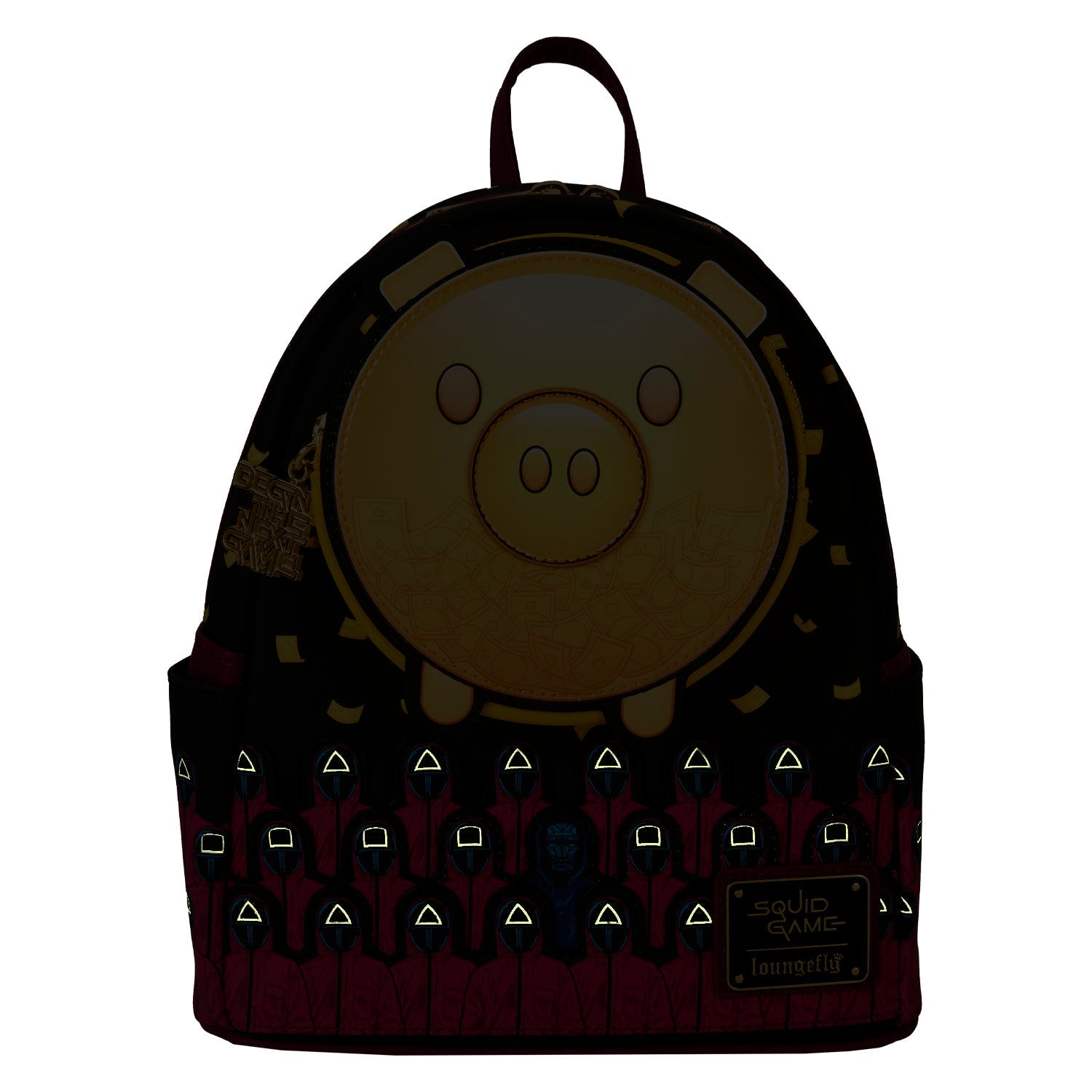 Loungefly x Netflix Squid Game Piggy Bank Mini Backpack