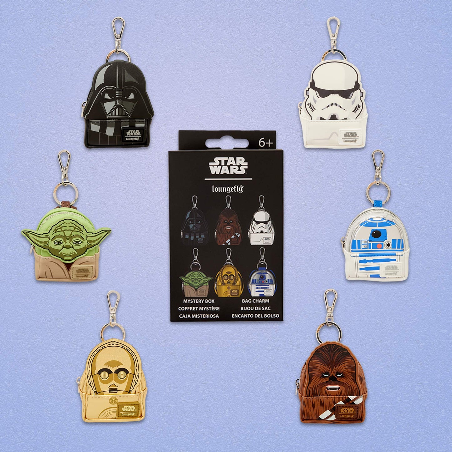 Loungefly x Star Wars Mystery Mini Backpack Bag Charm