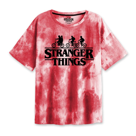 Netflix Stranger Things Bike Silhouette SuperHeroes Inc. T-shirt