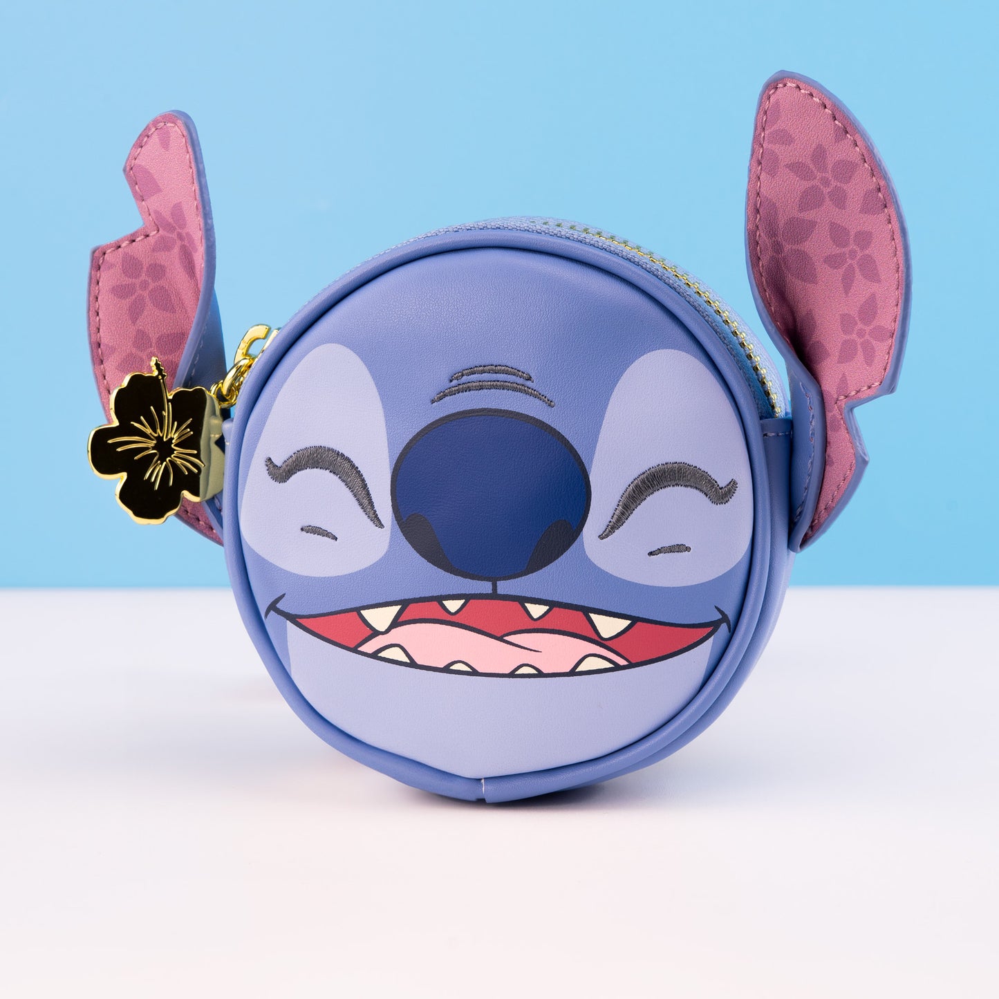 Loungefly x Disney Stitch Springtime Floral Coin Purse