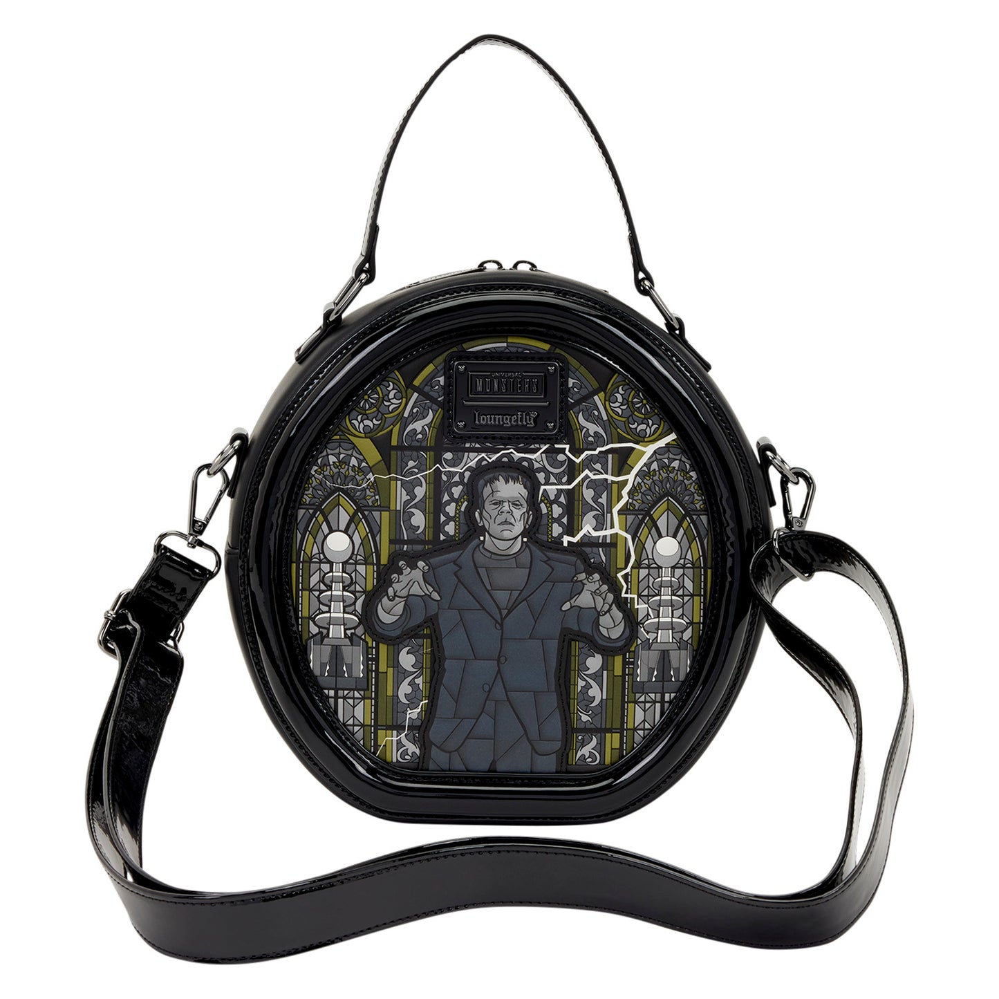 Loungefly x Universal Monsters Dracula & Frankenstein Crossbody Bag