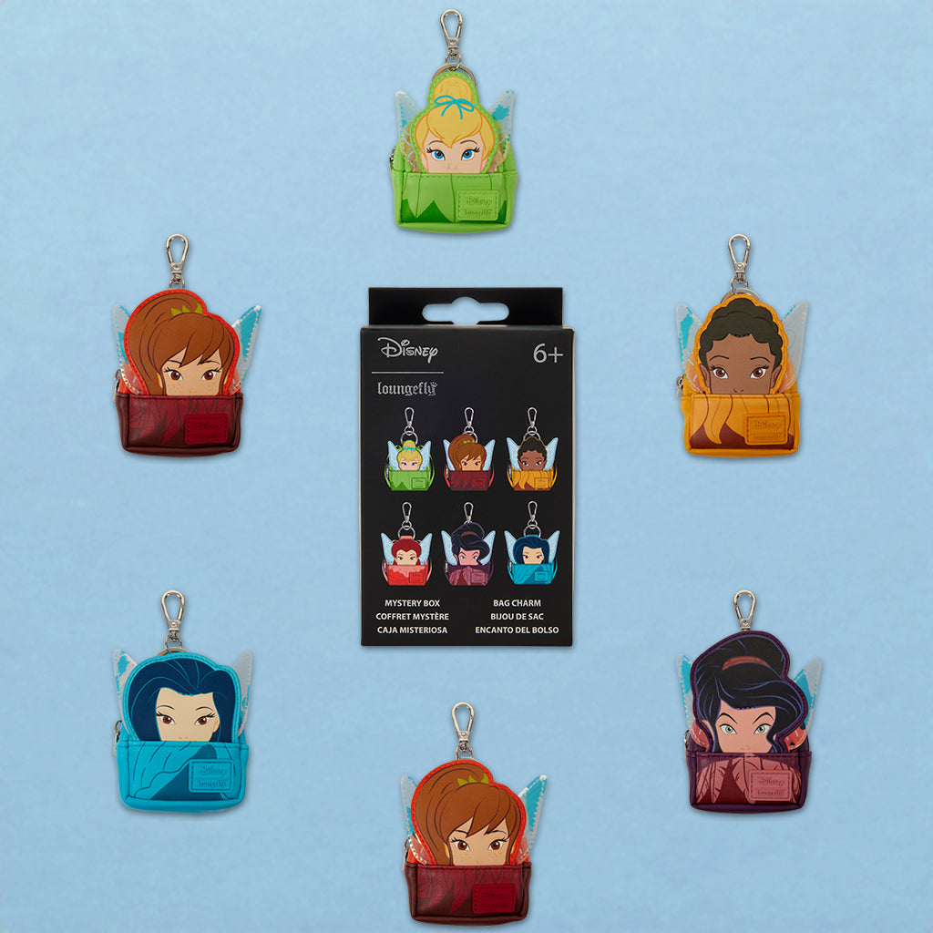 Loungefly x Disney Fairies Mystery Mini Backpack Keychain Charm