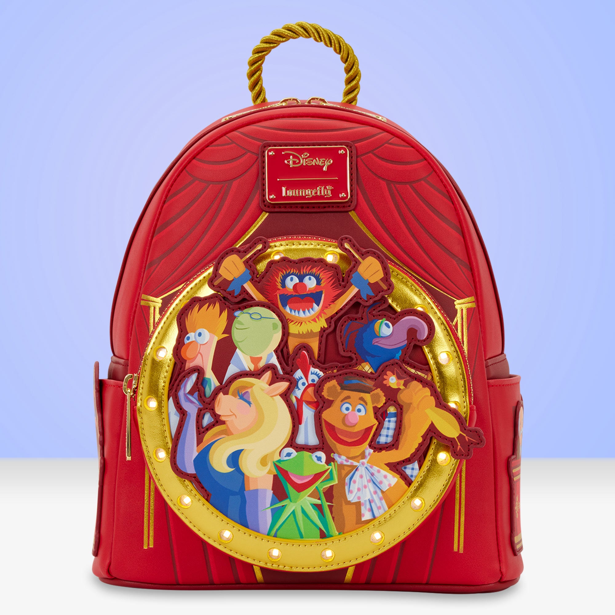 Loungefly x Disney Muppets Group Cameo Mini Backpack