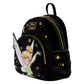 Loungefly x Disney Tinker Bell Pixie Dust Velvet Mini Backpack