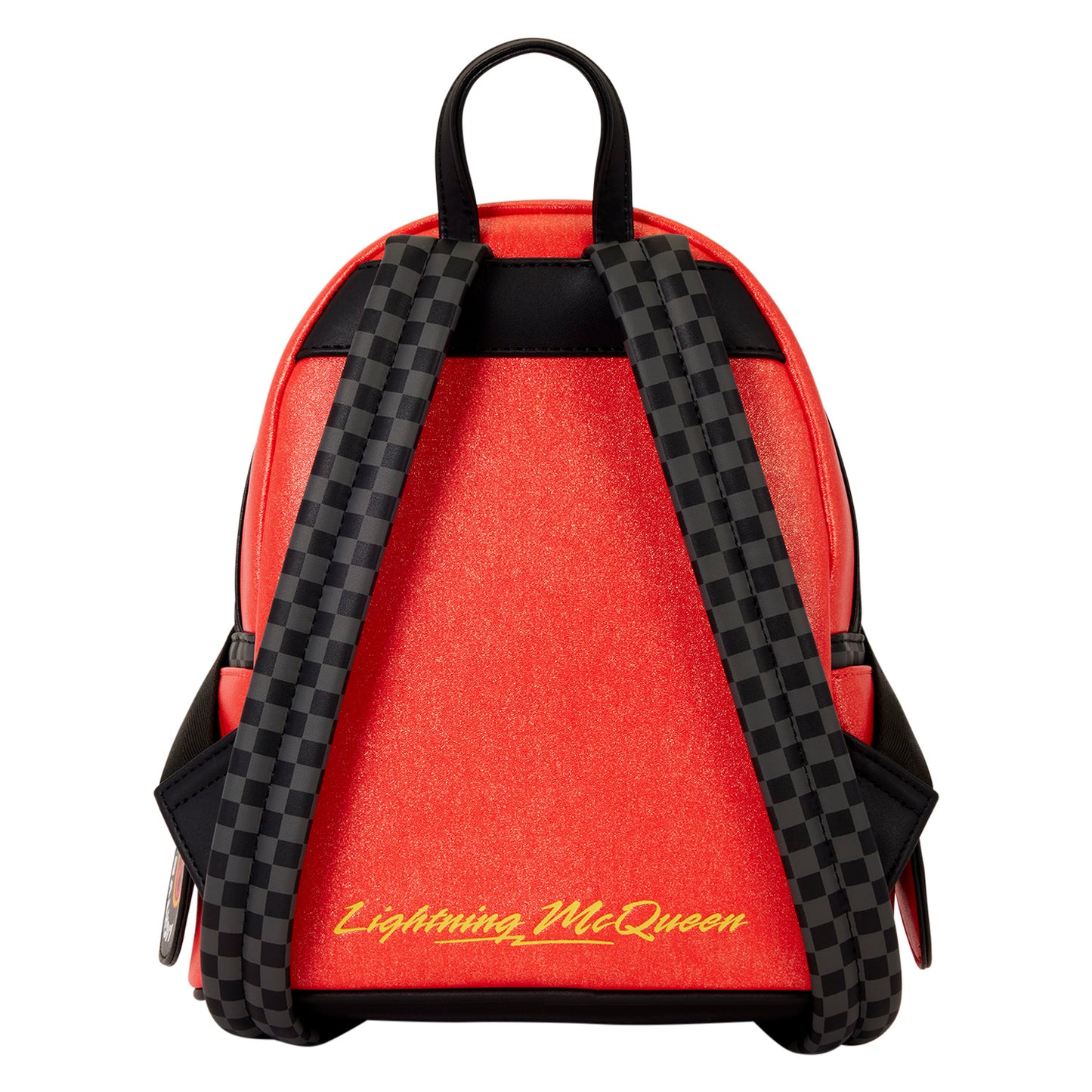 Loungefly x Disney Pixar Cars 20th Anniversary Lightning McQueen Metallic Light-Up Mini Backpack