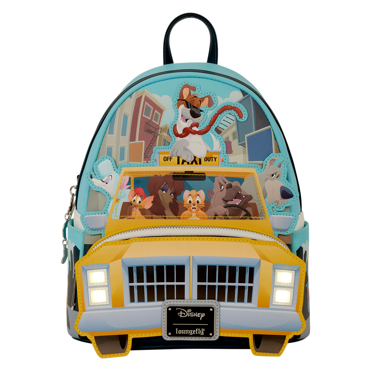 Loungefly x Disney Oliver and Company Taxi Mini Backpack