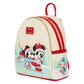 Loungefly x Disney Mickey & Friends Ice Skating Mini Backpack with Headband Holder
