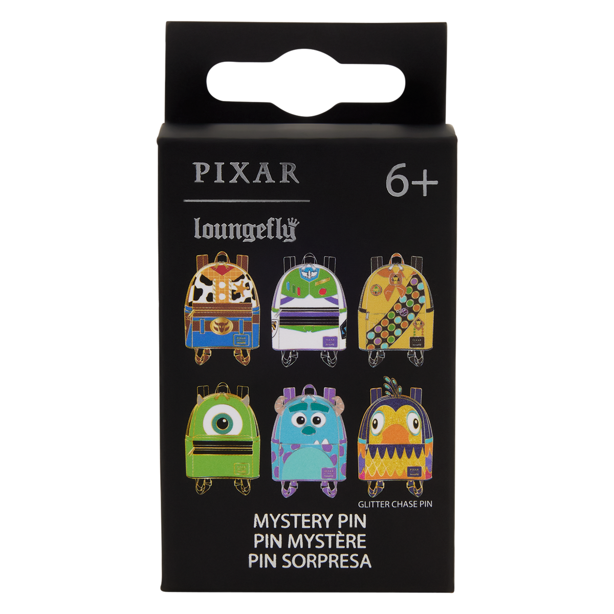 Loungefly x Disney Pixar Characters Mini Backpack Blind Box Mystery Pin