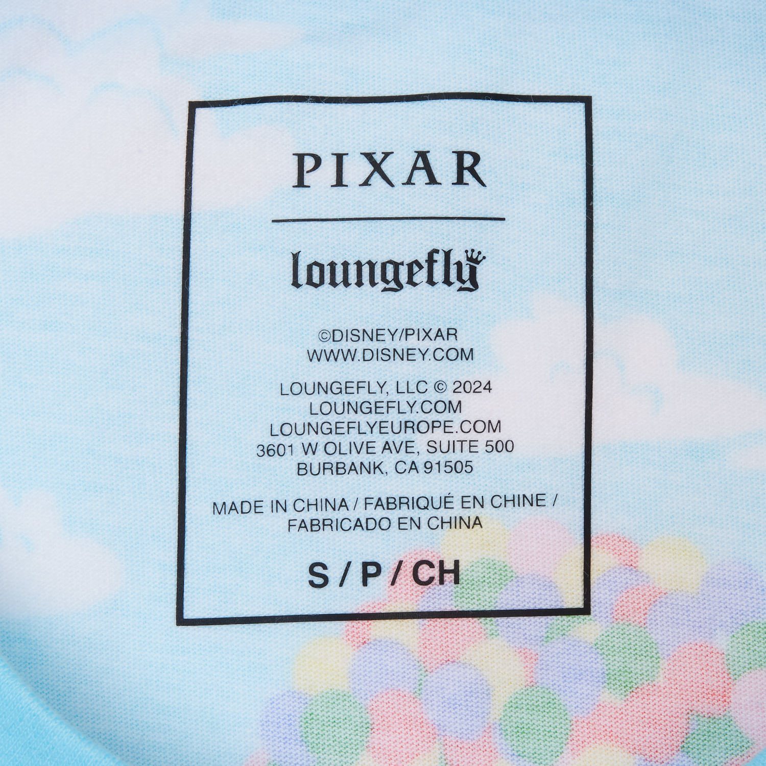 Loungefly x Disney Pixar Up 15th Anniversary Balloon House Unisex T-Shirt