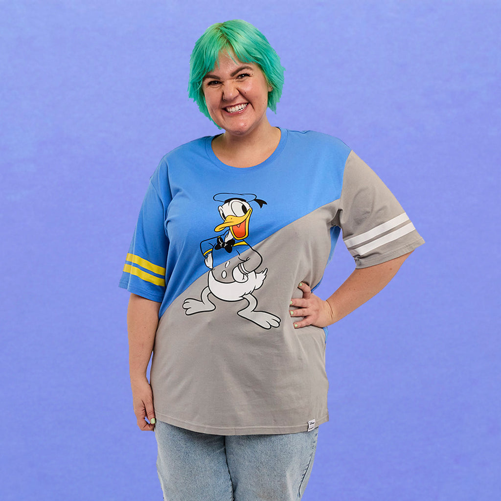 [OUTLET] Loungefly x Disney Donald Duck 90th Anniversary Unisex T-Shirt (Medium)