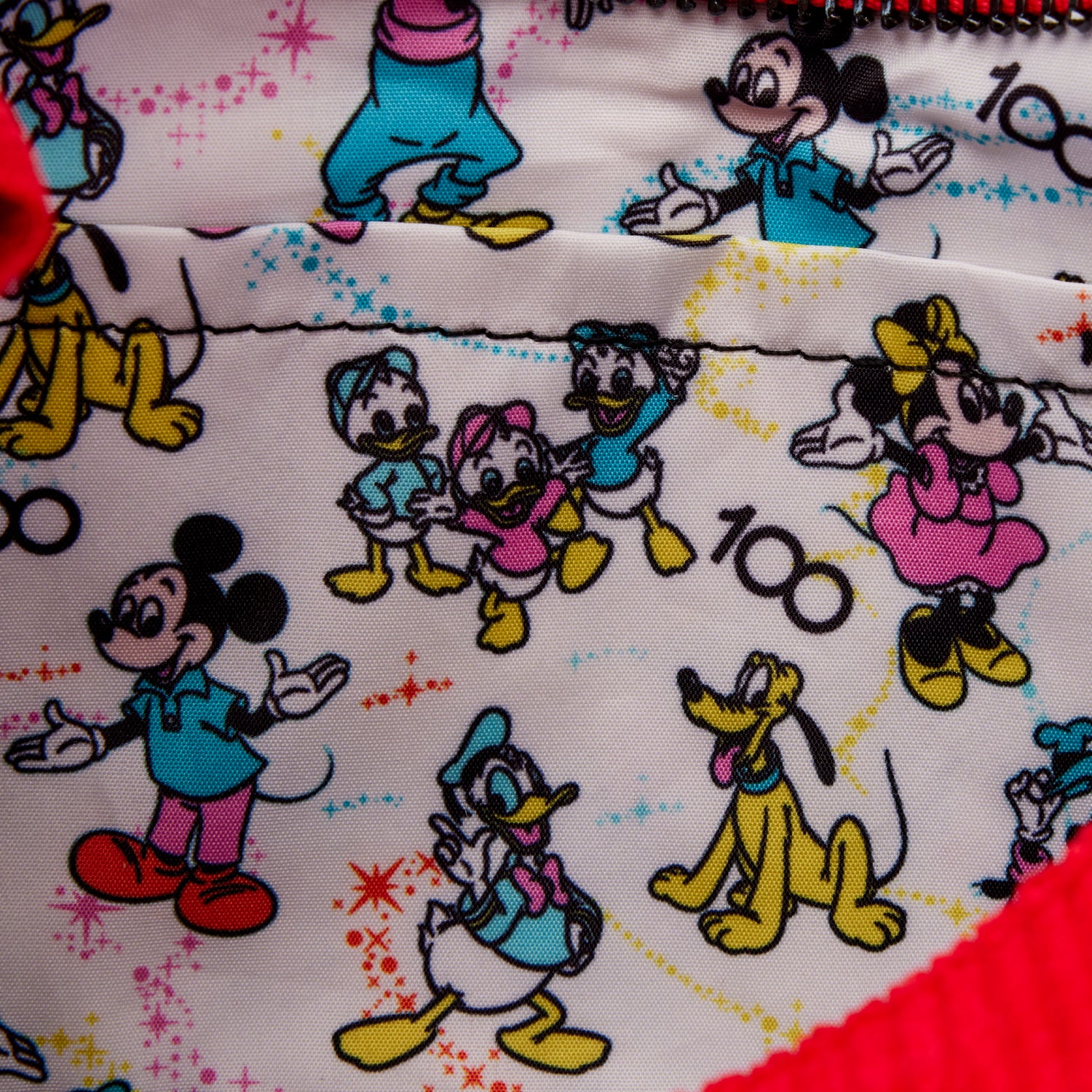 Loungefly x Disney 100 Mickey Hands Crossbody Bag