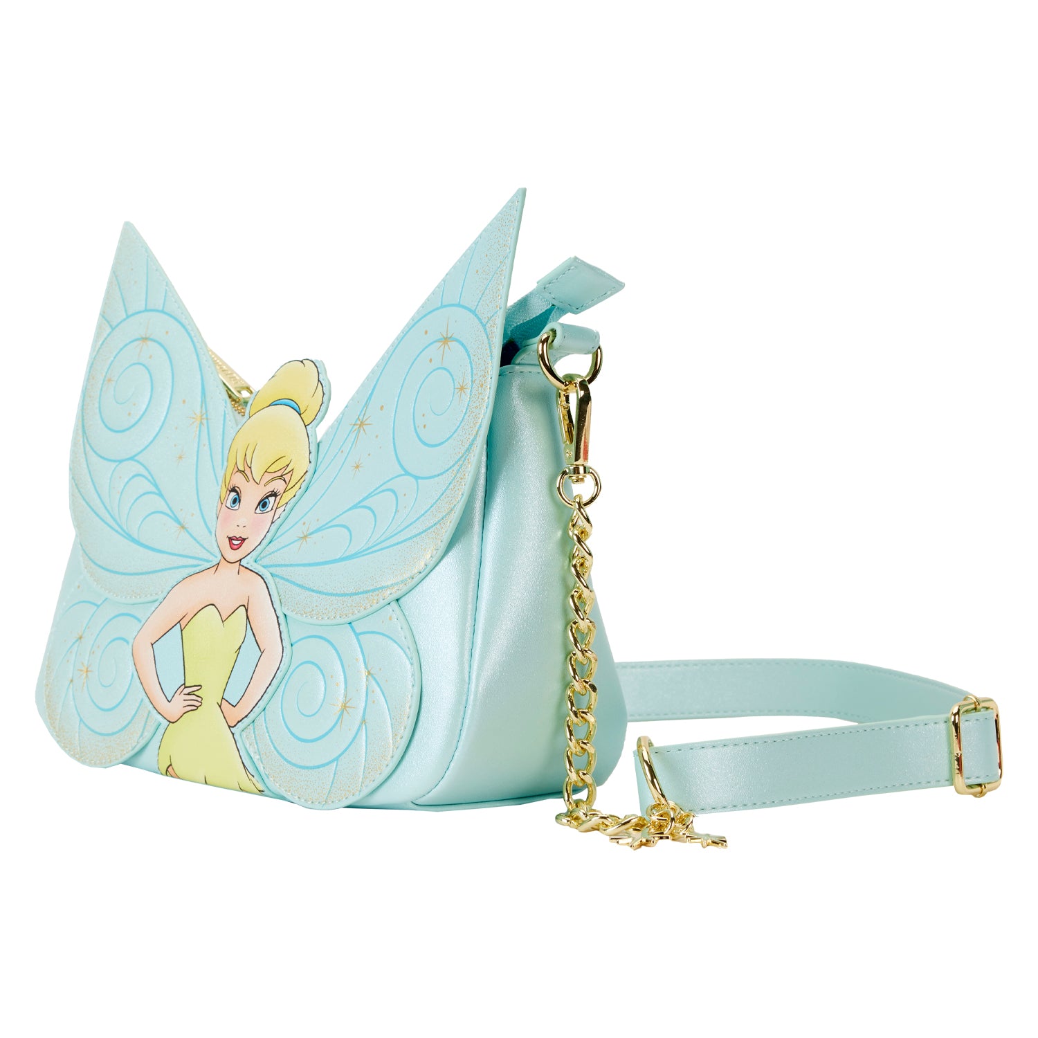 Loungefly x Disney Peter Pan Tinkerbell Wings Cosplay Crossbody Bag