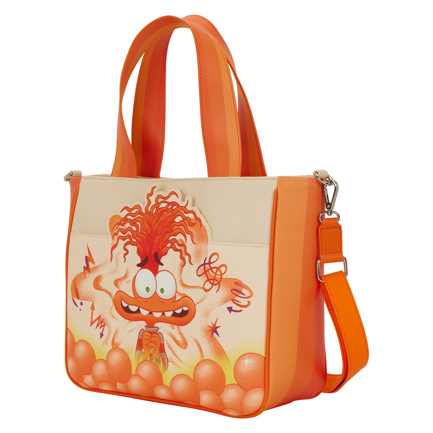 Loungefly x Disney Pixar Inside Out 2 Anxiety Tote Bag With Coin Bag