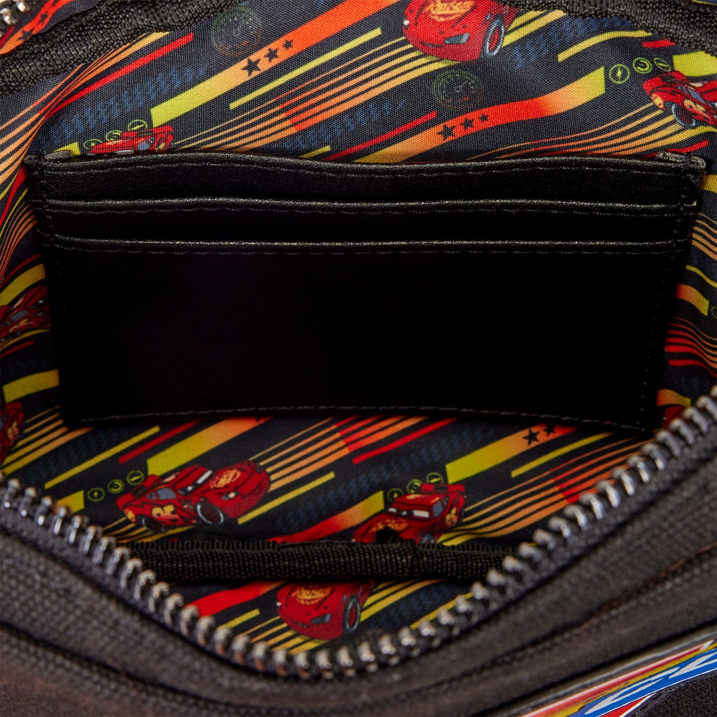 Loungefly x Disney Pixar Cars 20th Anniversary Piston Cup Sling Crossbody Bag