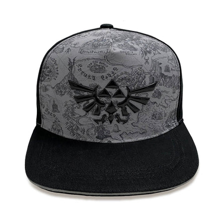 Nintendo Legend Of Zelda Hyrule Map Unisex Adults Snapback Cap