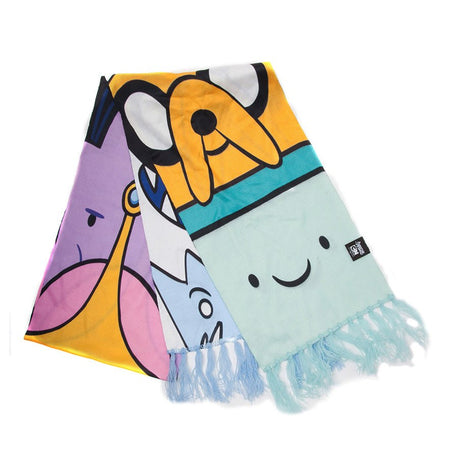 Adventure Time Characters Knitted Scarf - GeekCore