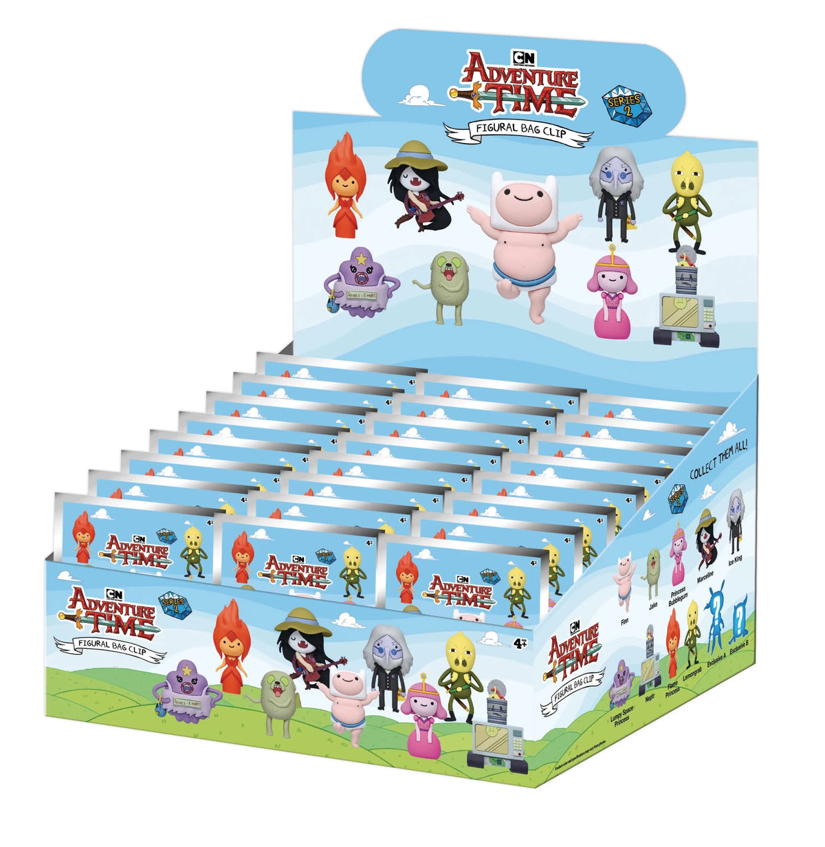 Adventure Time Series 2 Blind Bag Mystery Bag Clip - GeekCore