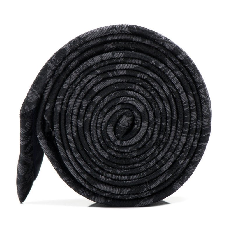 Batman Comic Style Black Silk Tie - GeekCore