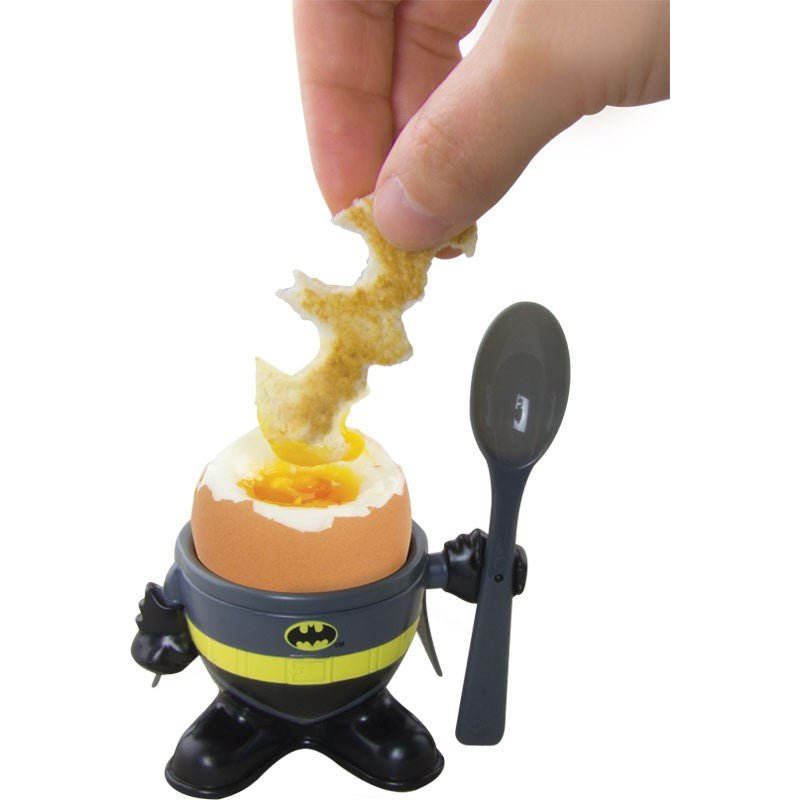 Batman Egg Cup and Toast Cutter Set - GeekCore