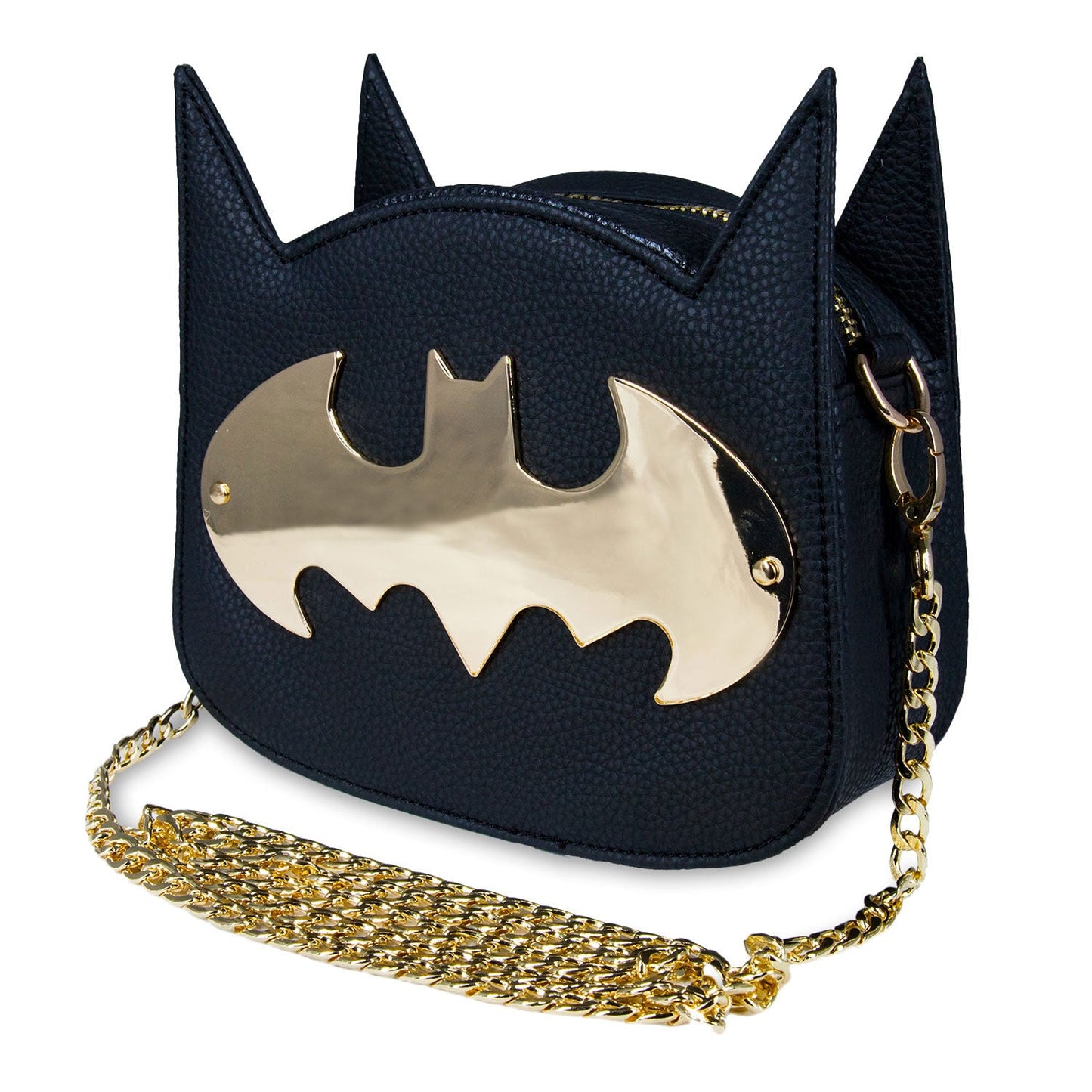 Batman Gotham Gold Cross Body Handbag - GeekCore