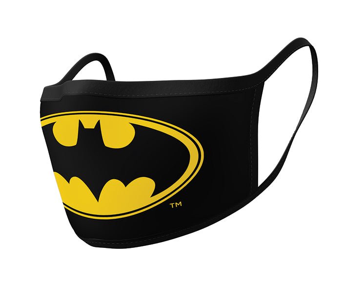 Batman Logo Face Mask 2 Pack - GeekCore