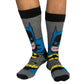 Batman Retro Socks (2 Pairs) - GeekCore