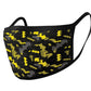 Batman Yellow Camo Face Mask 2 Pack - GeekCore