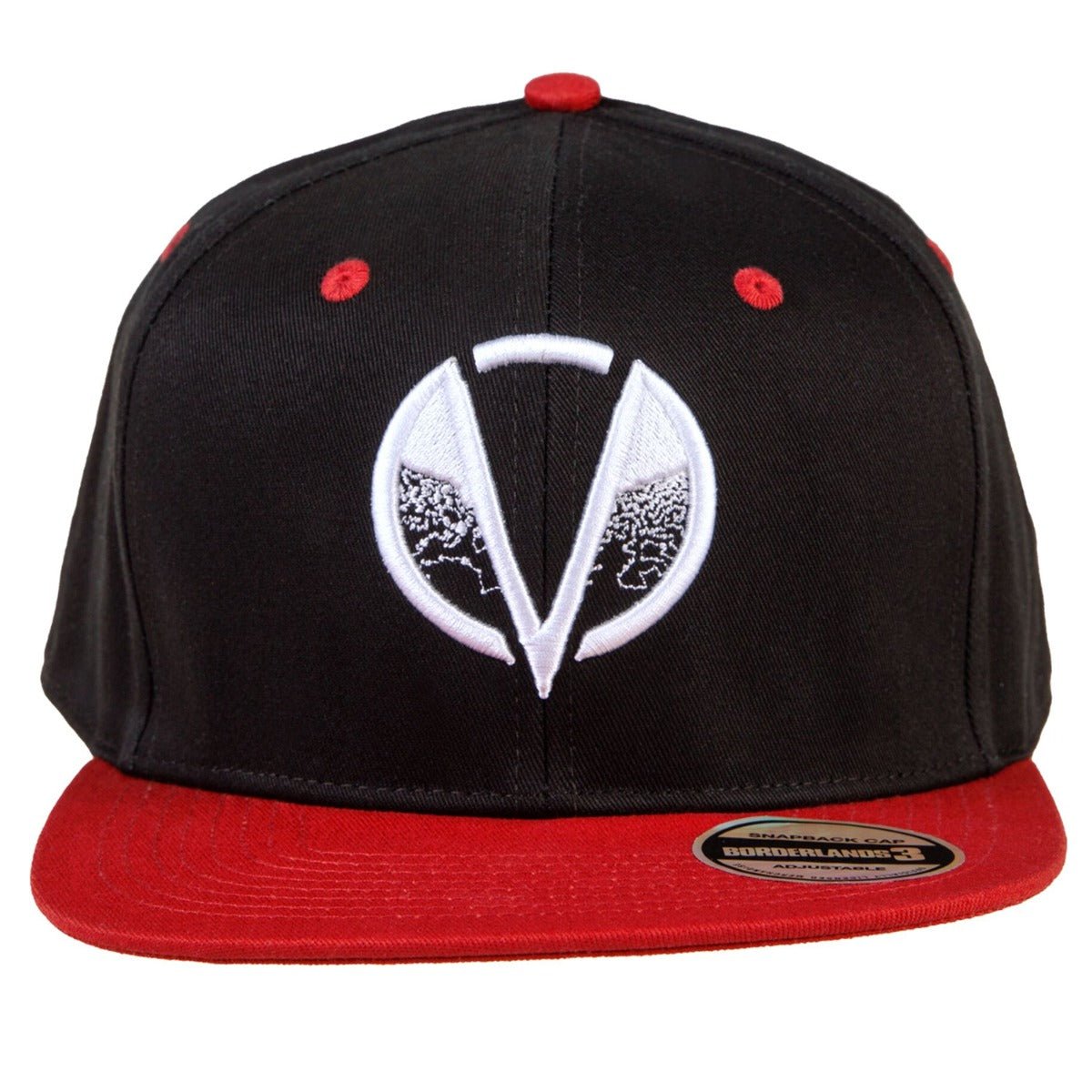 Borderlands 3 Children of the Vault Red and Black Snapback Cap - GeekCore
