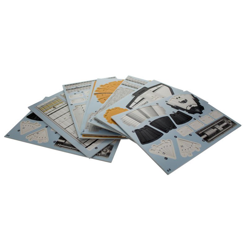 Build Your Own 3D Space Shuttle Model - GeekCore