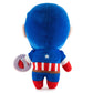 Captain America Phunny 7" Plush Toy - GeekCore