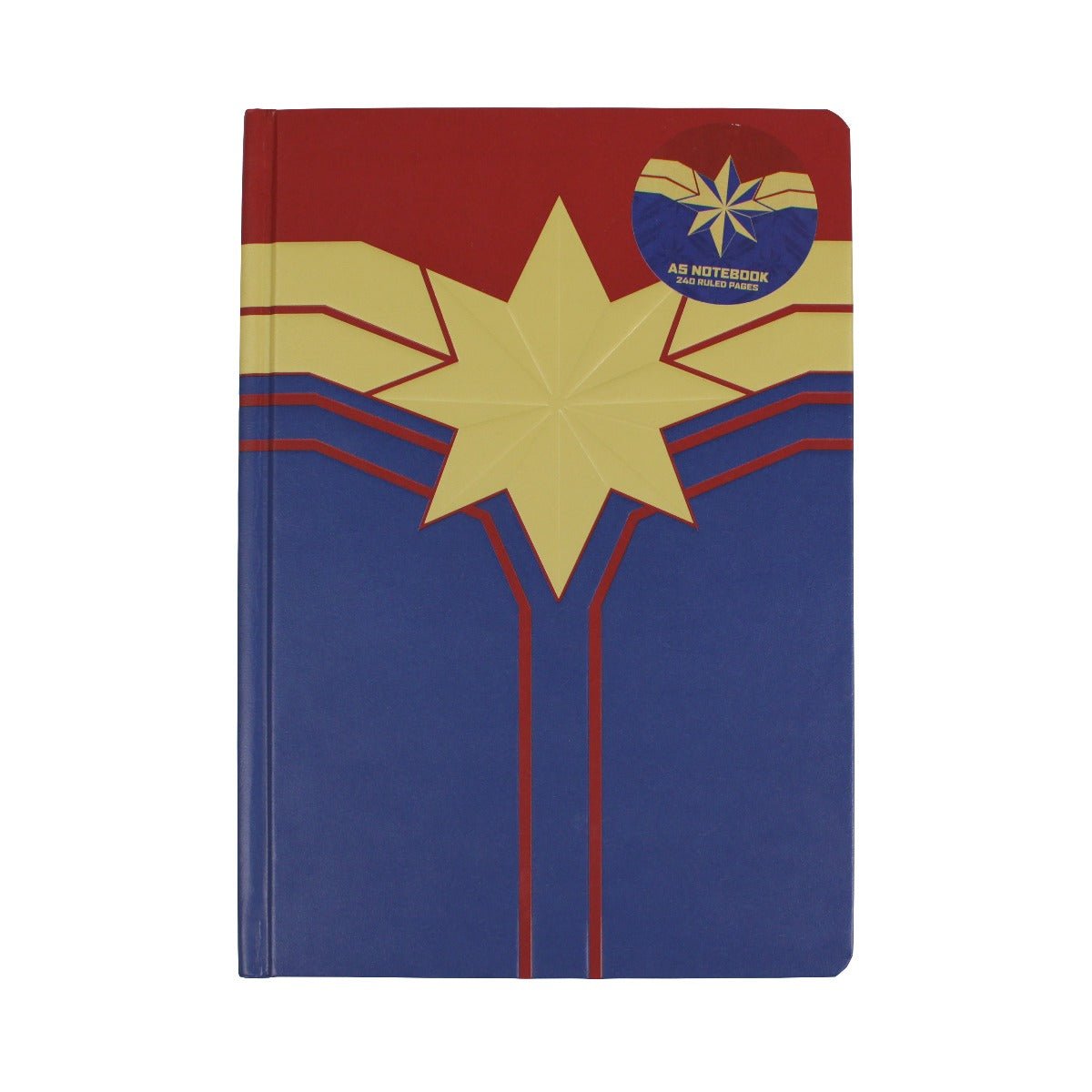 Captain Marvel A5 Notebook - GeekCore