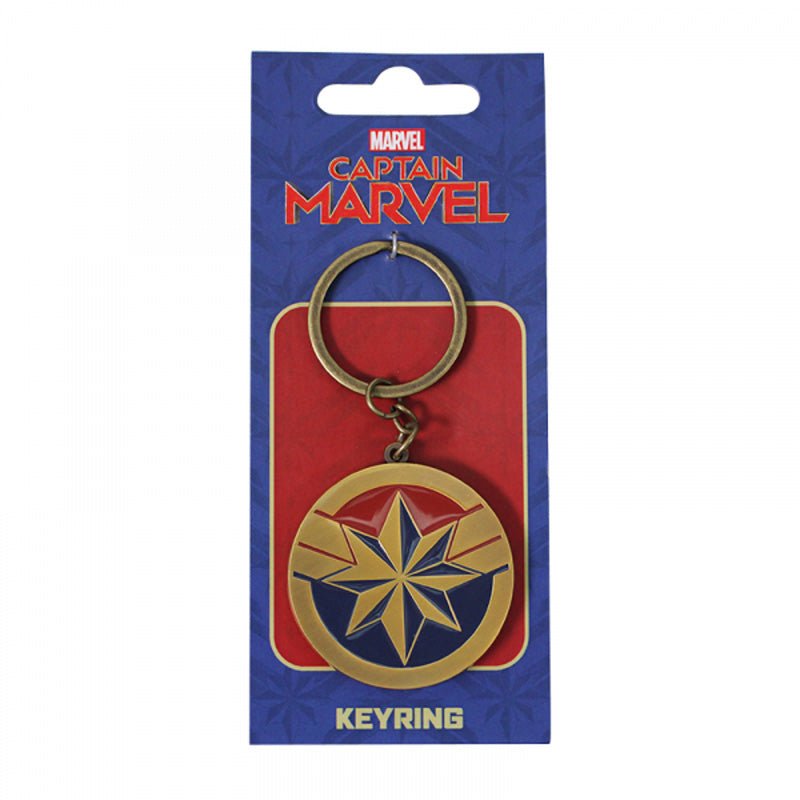 Captain Marvel Keyring - GeekCore