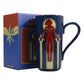 Captain Marvel Latte Mug - GeekCore