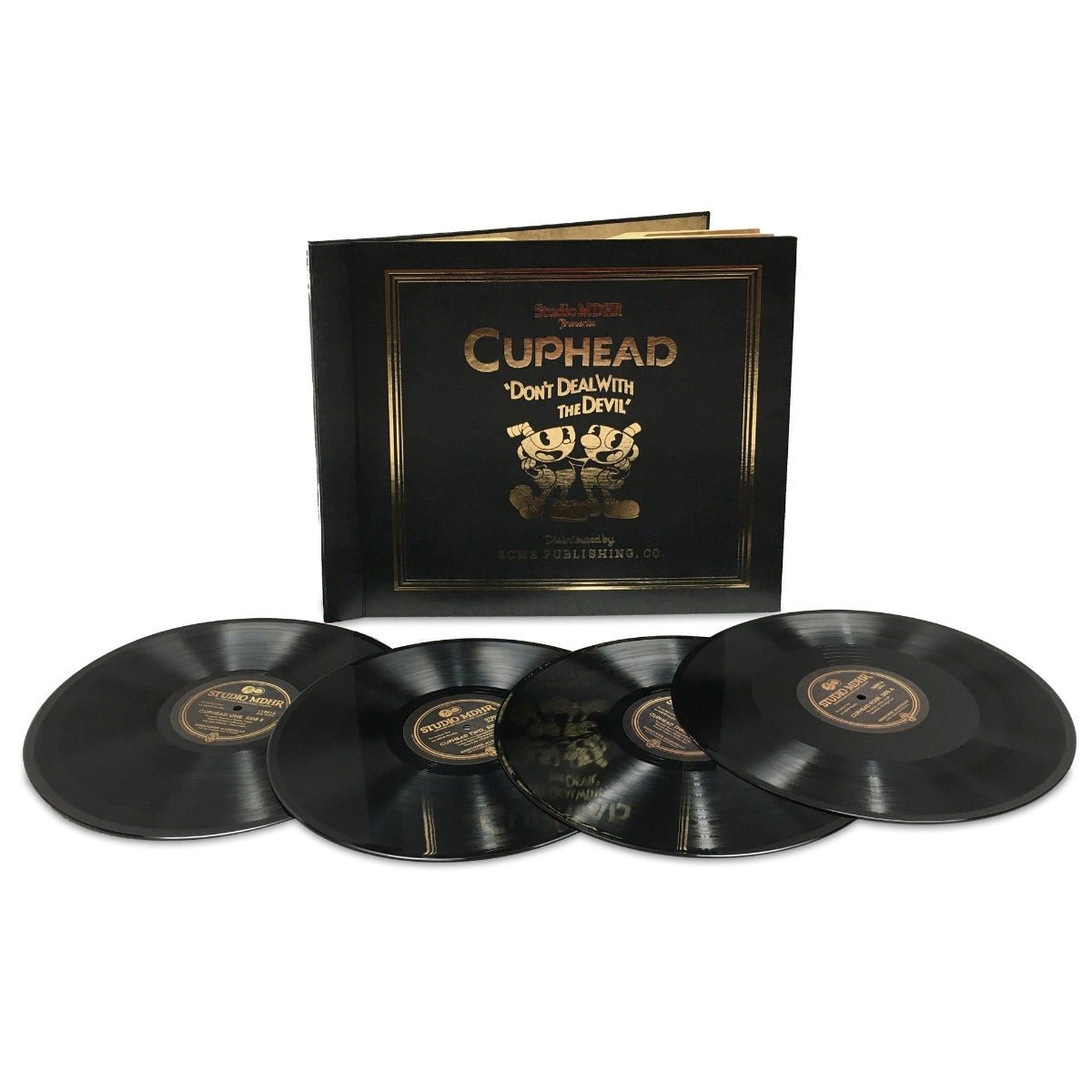 Cuphead Deluxe Vinyl Soundtrack (4x LP) - GeekCore