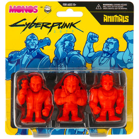 Cyberpunk 2077 Monos Animals Set Series 1 - GeekCore