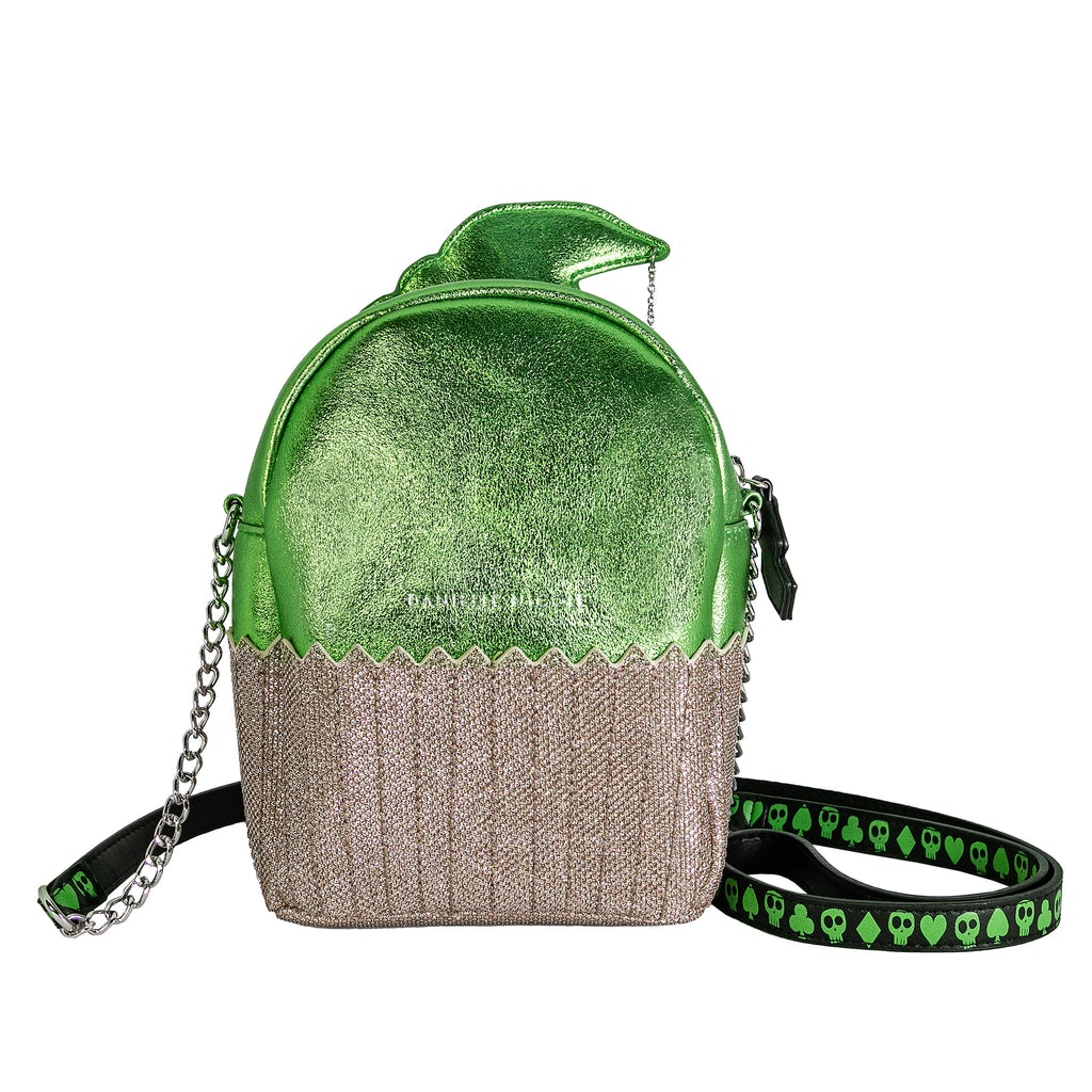 Danielle Nicole The Nightmare Before Christmas Oogie Boogie Cupcake Crossbody Bag - GeekCore