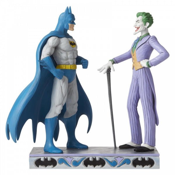 DC Comics by Jim Shore - Batman and The Joker Figurine - GeekCore