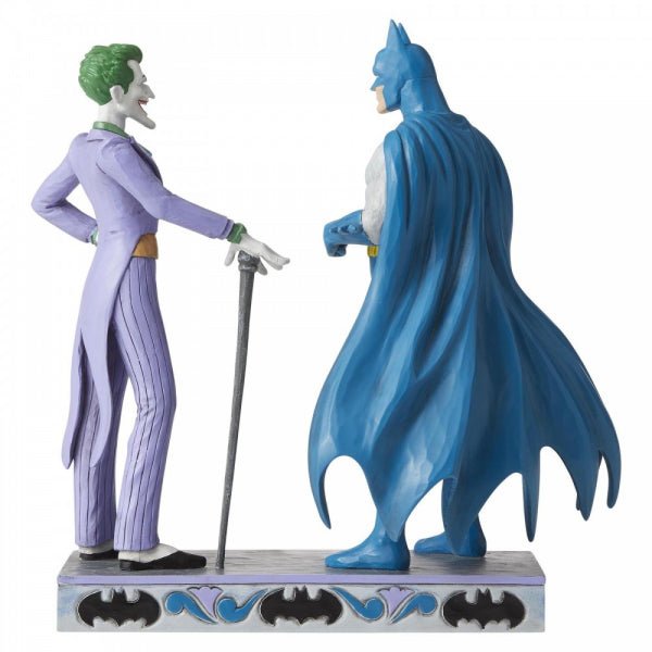 DC Comics by Jim Shore - Batman and The Joker Figurine - GeekCore