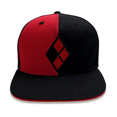 DC Comics Harley Quinn Diamond Unisex Adults Snapback Cap - GeekCore