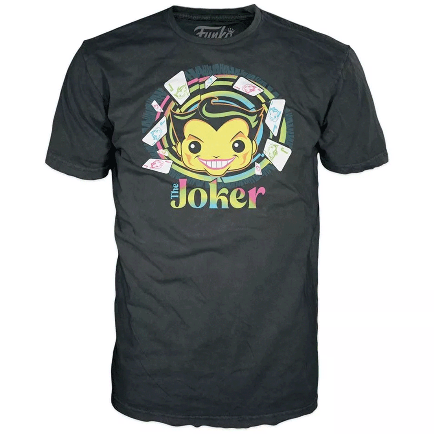 DC Comics Joker Blacklight Pop! Vinyl and Tee Set - GeekCore