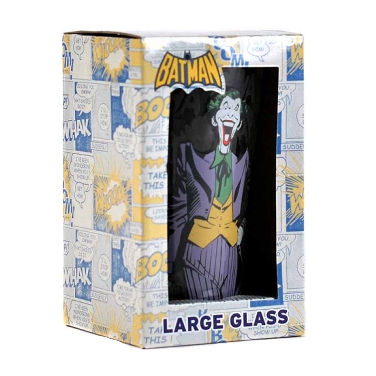 DC Comics Joker Glass - GeekCore