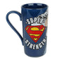 DC Comics Superman Super Strength Latte Mug - GeekCore