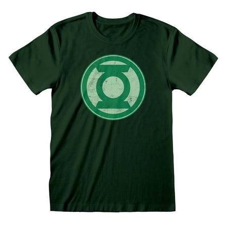 DC Green Lantern Distressed Logo T - Shirt - GeekCore