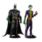 DC Multiverse Batman Arkham Asylum Batman and Joker Twin Action Figure Set - GeekCore