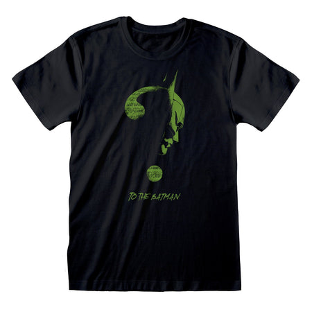 DC The Batman Riddler Silhouette T - Shirt - GeekCore