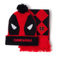 Deadpool Bobble Hat and Scarf Set - GeekCore